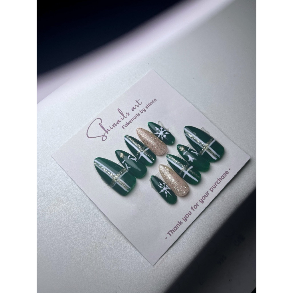 Press On Nails Tema Natala Army