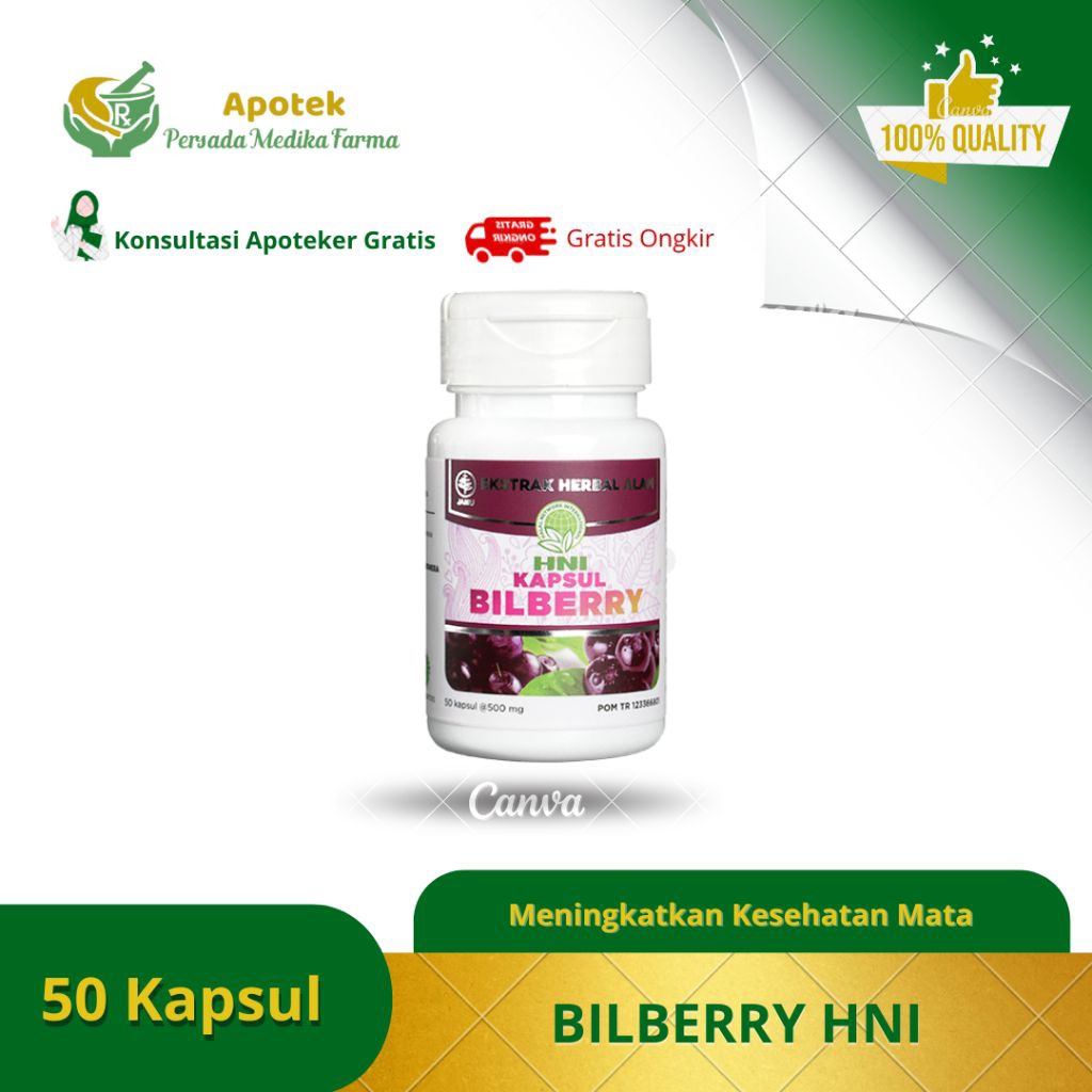 BILBERRY HNI 50 KAPSUL
