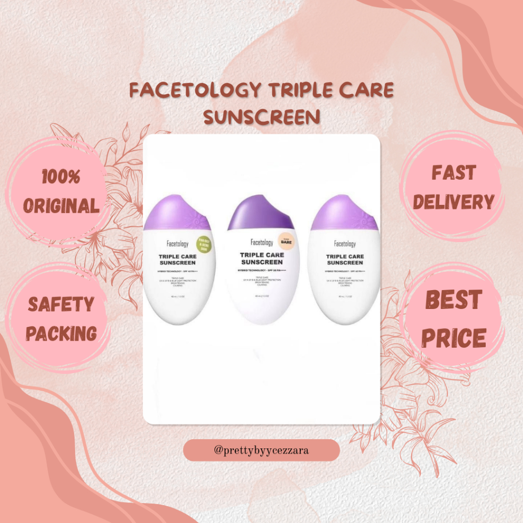 FACETOLOGY TRIPLE CARE SUNSCREEN