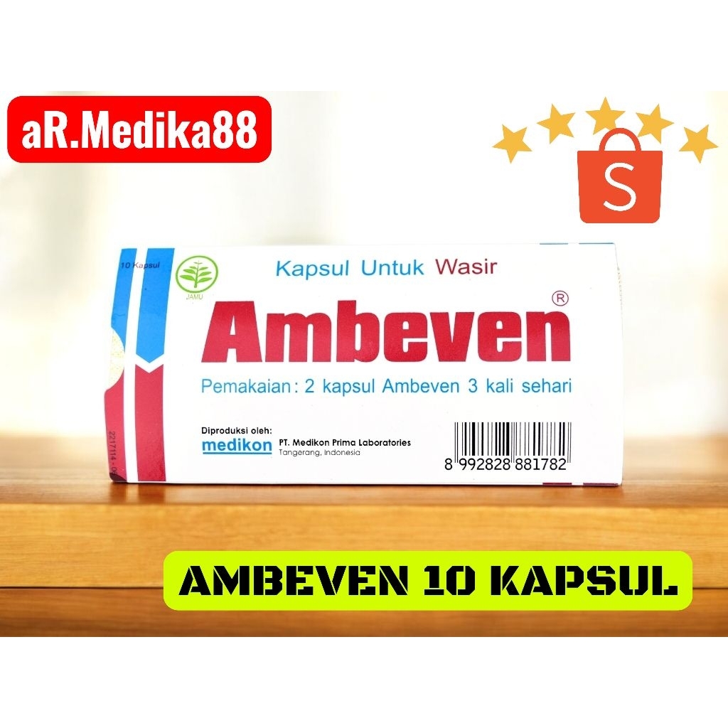 AMBEVEN STRIP 10 KAPSUL || WASIR