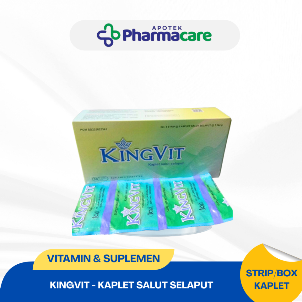 KINGVIT KAPLET - SUPLEMEN KESEHATAN PRIA