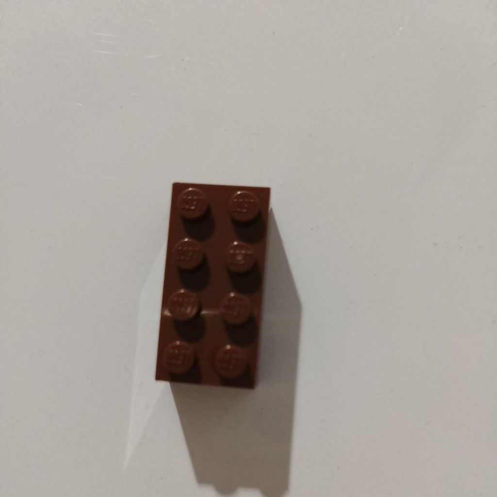 Lego part 3001 Reddish brown