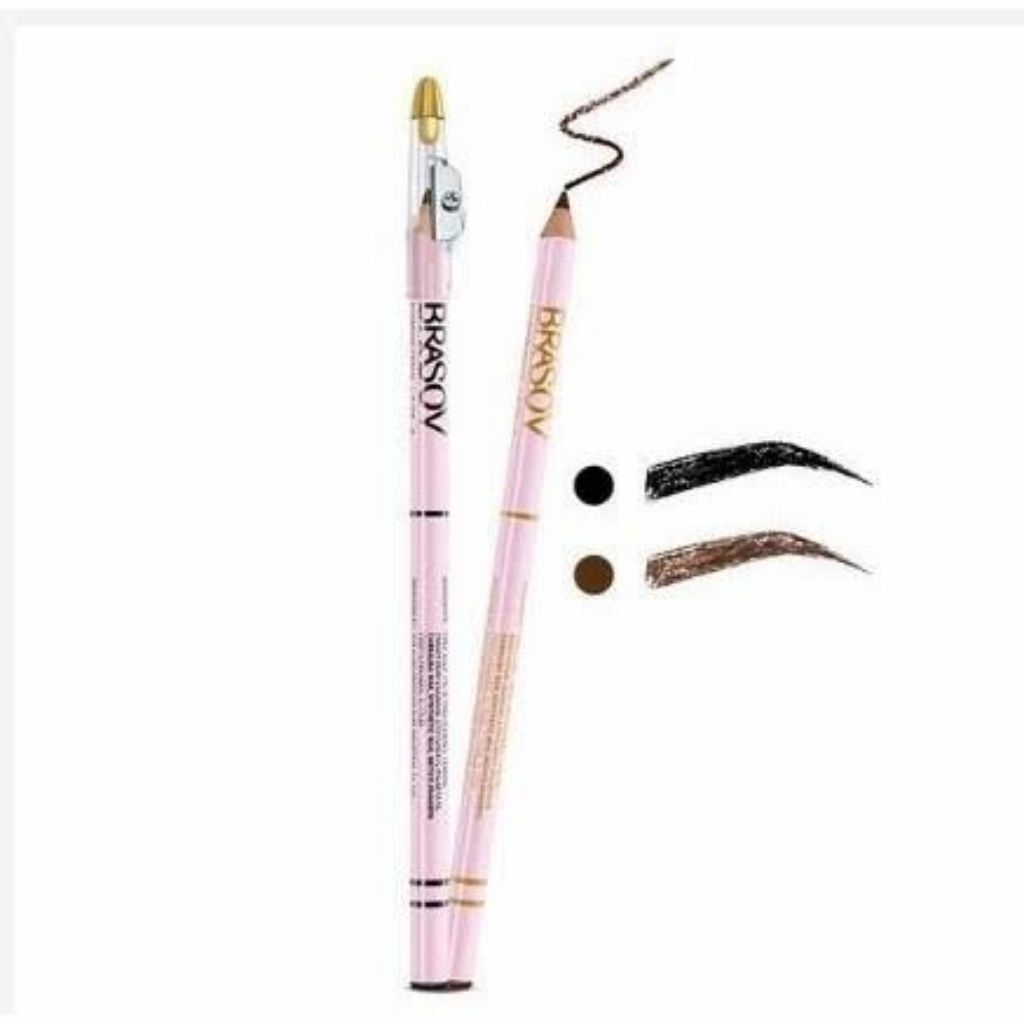[COD] BRASOV EYEBROW PENCIL TYPE 2 IN 1