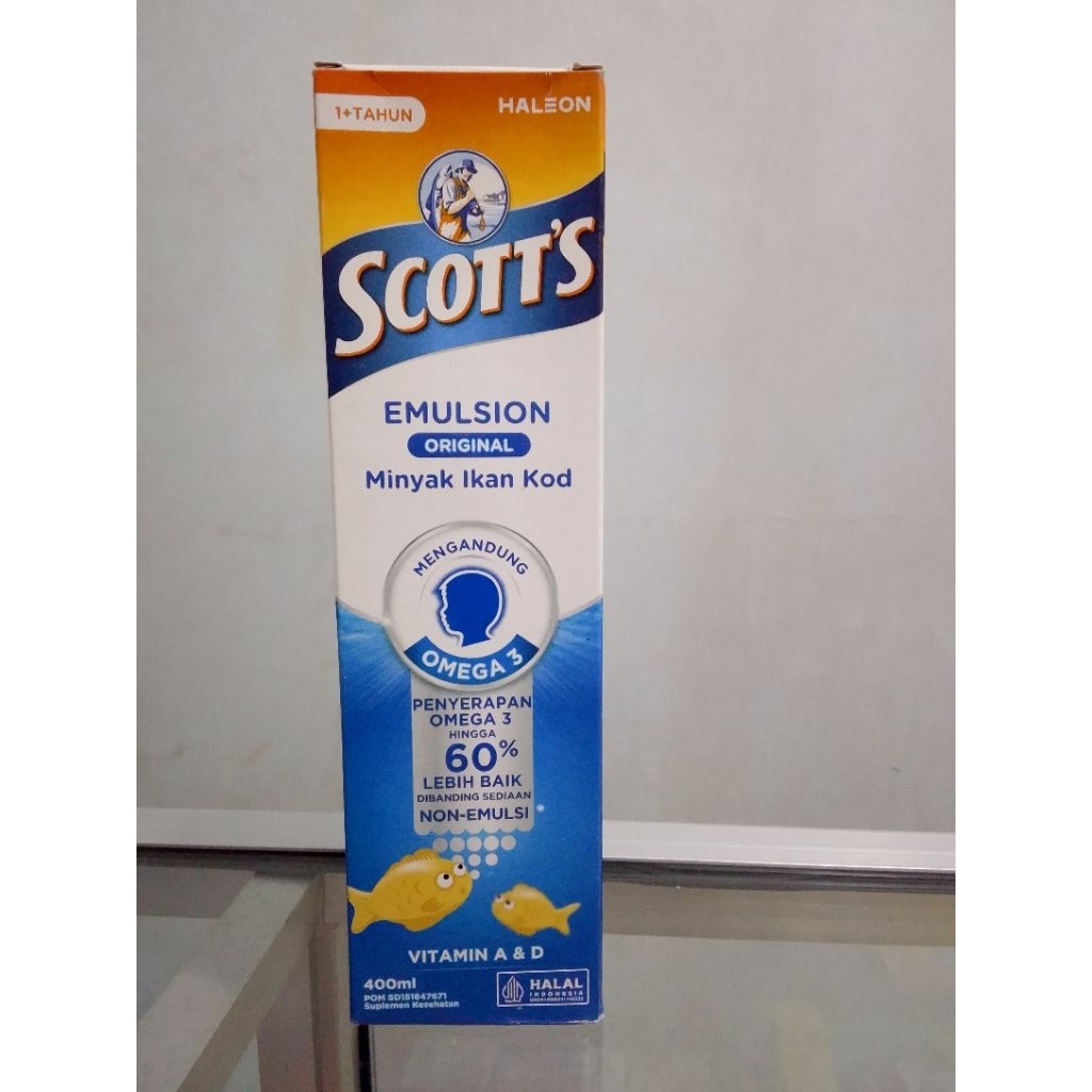 scott's EMULSION original putih 400ml