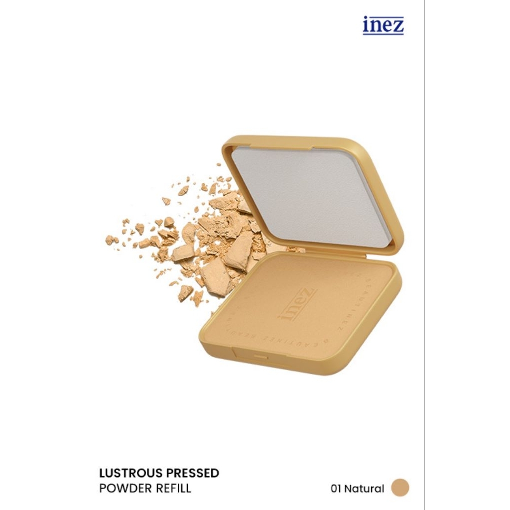 refill lustrous pressed powder natural