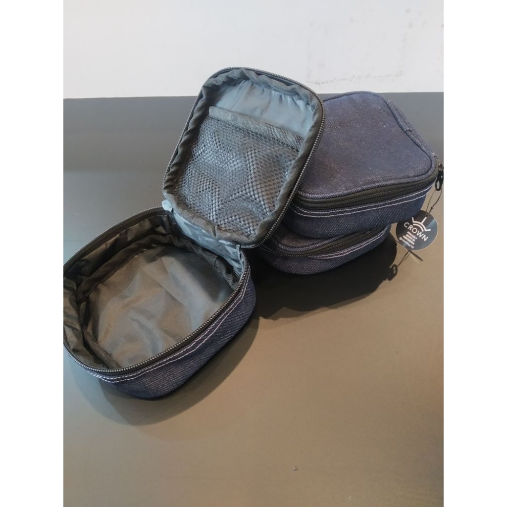 Tas Kosmetik Jeans