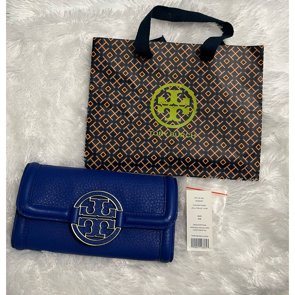 TB AUTHENTIC ORIGINAL BLUE WALLET