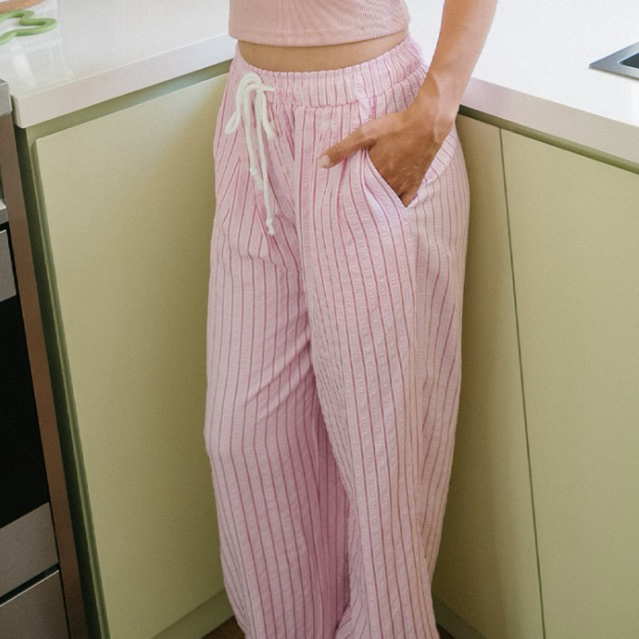 BAYSIC Candy Cane Stripe Pants