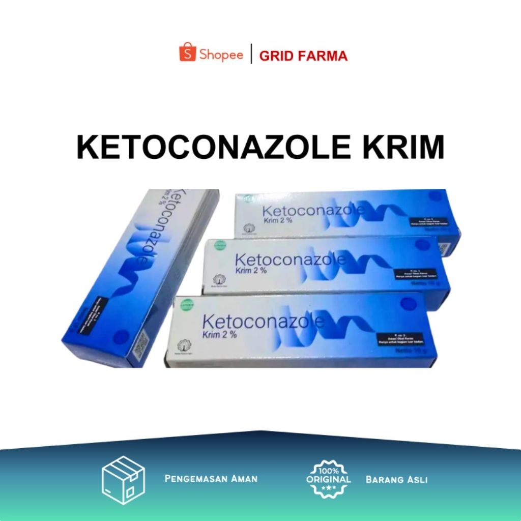 KETOCONAZOLE KRIM PT MULIA SALEP ORIGINAL