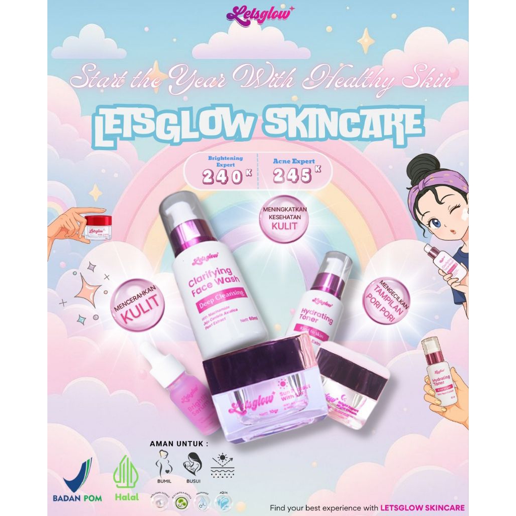Letsglow Skincare Eceran