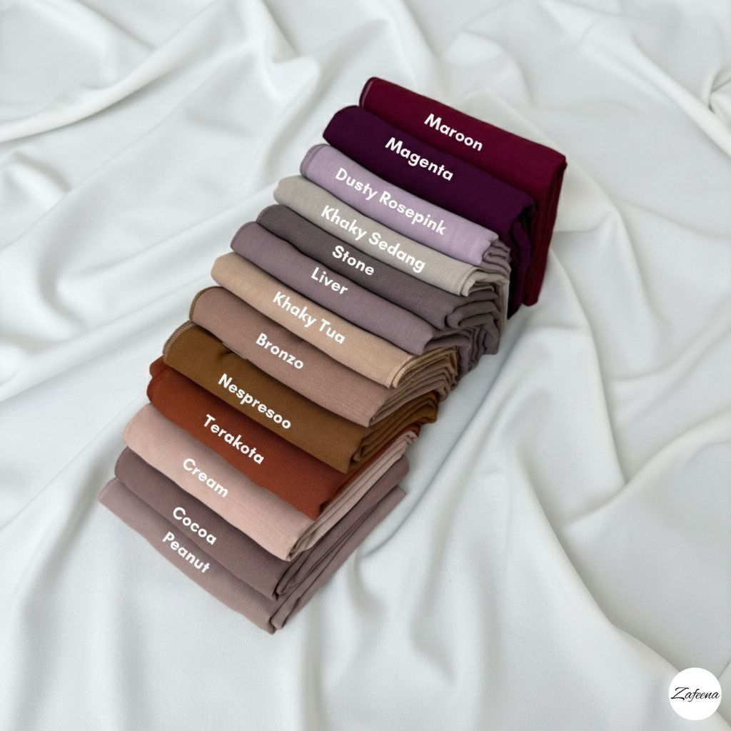Hijab Segiempat Basic Scraft Premium (Edisi H)