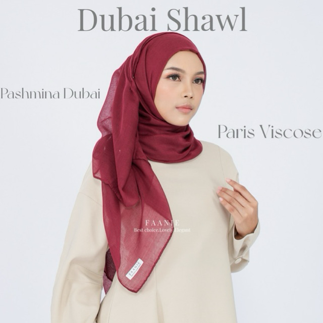Pashmina dubai by faanie viscose