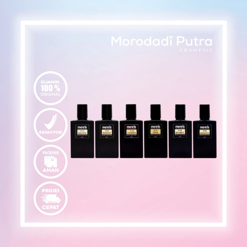 Morris Eau De Parfum Black Edition 50 ml