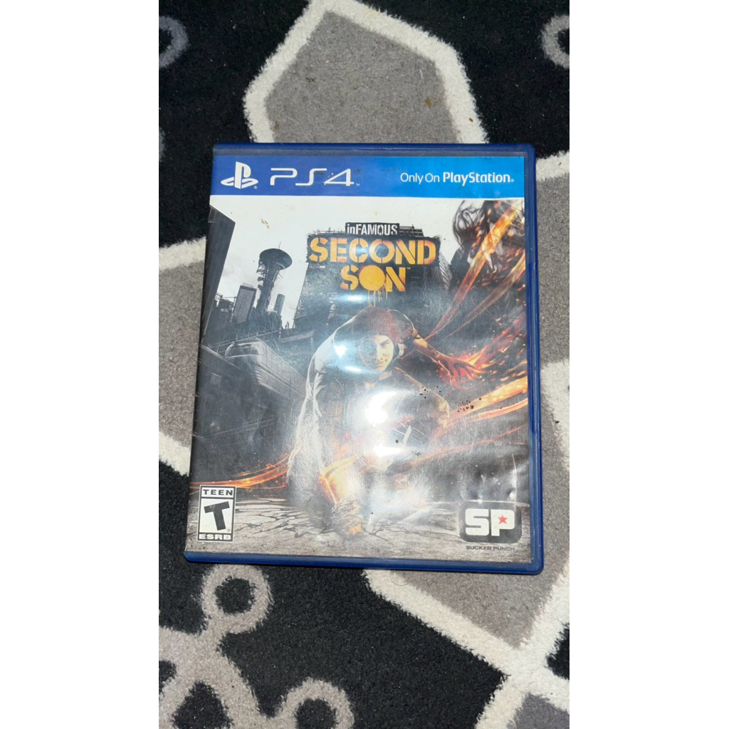 kaset ps4 infamous secound son