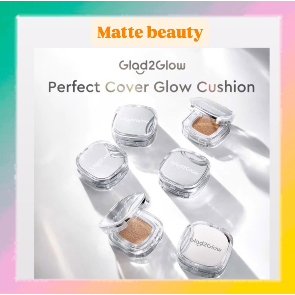 GLAD2GLOW CUSHION SILVER