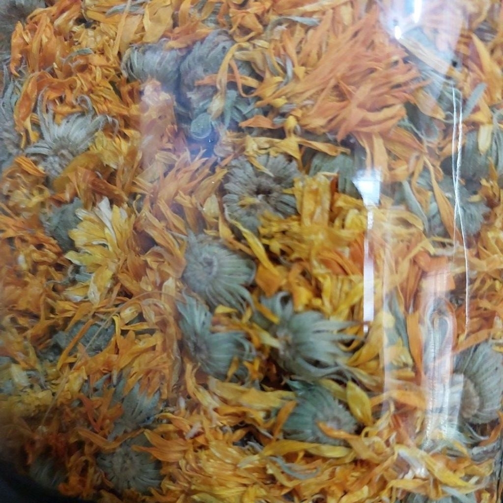 teh calendula kering tea 50 gram repacked