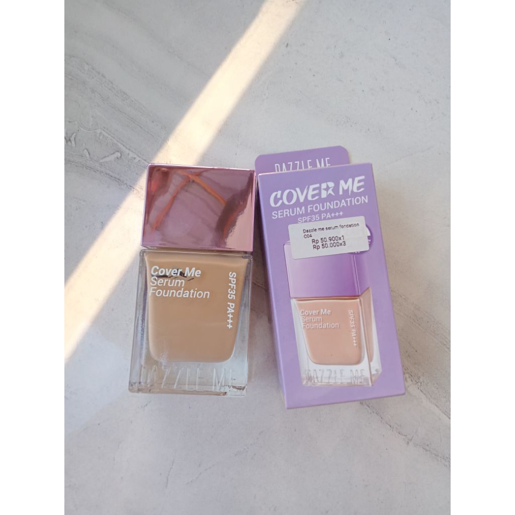 Dazzle me serum foundation