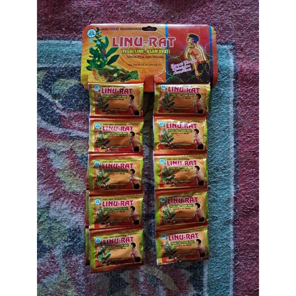 Kapsul Renceng LINU_RAT original
