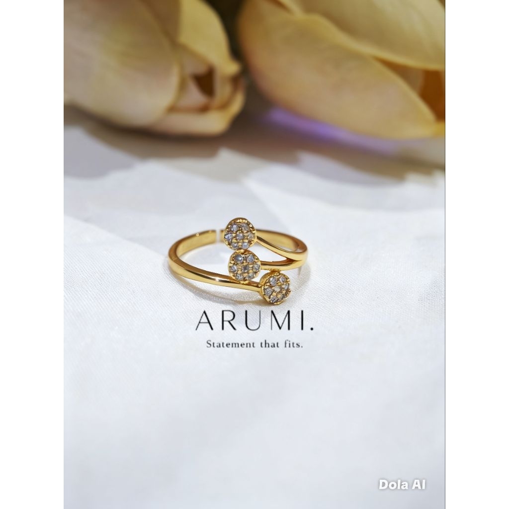 Arumi Cincin Aksesoris Wanita, Code B003. Adjustable