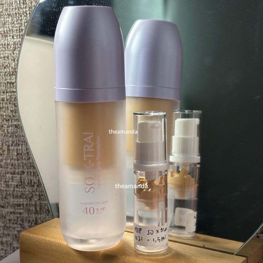 share in jar - Foundation MOP shade N21 eclair