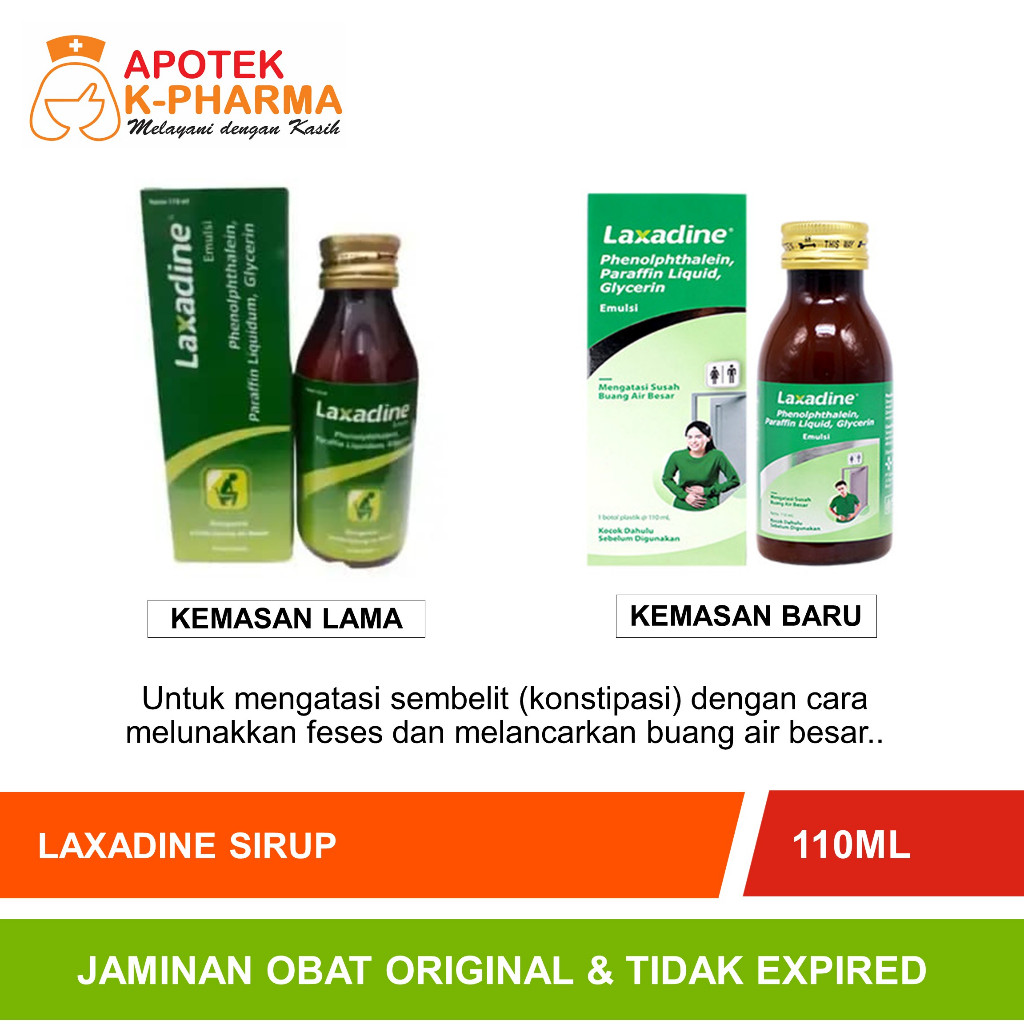 Laxadine Sirup Obat Original