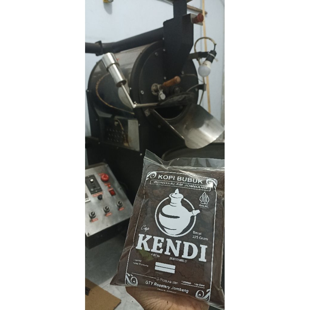Kopi bubuk cap Kendi Wonosalam