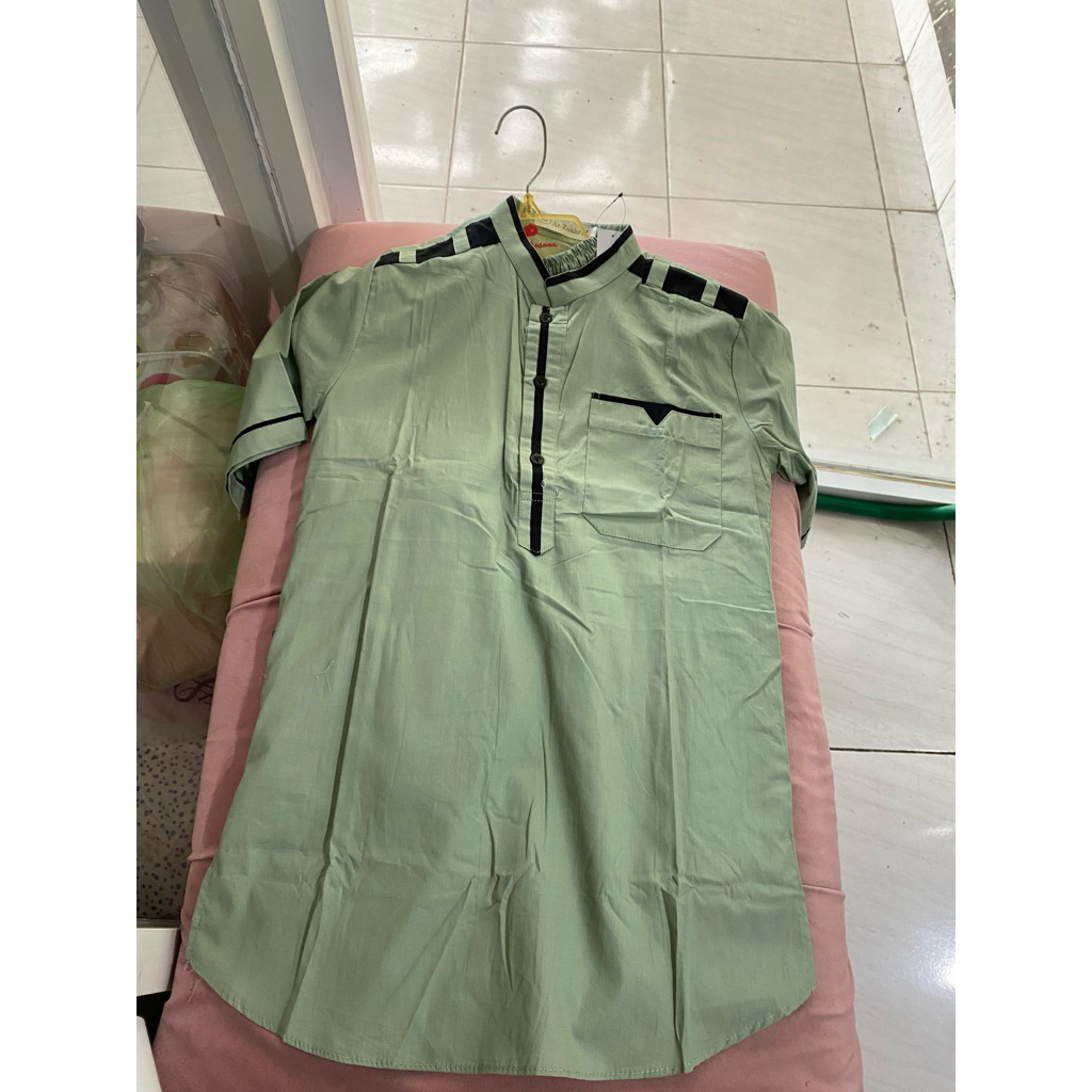 setelan gamis anak
