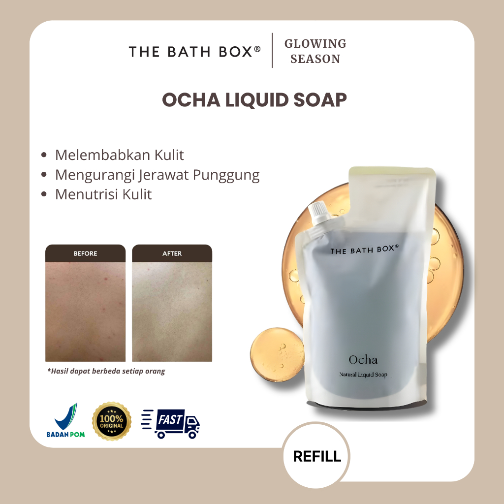 The Bath Box Ocha Liquid Soap Refill 500ml