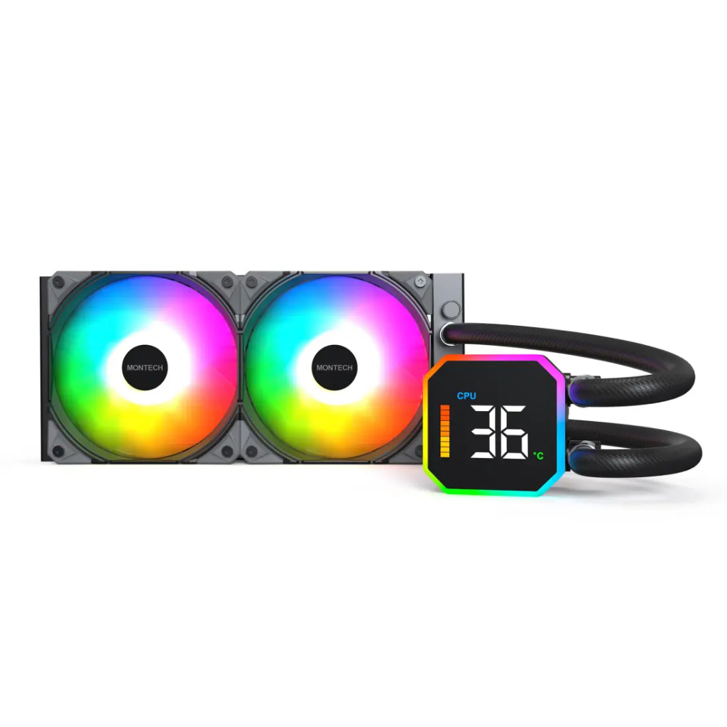 MONTECH CPU COOLER Hyperflow Digital 240 AIO Liquid Hydro