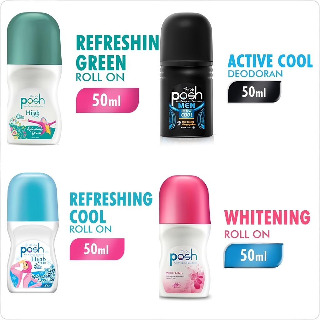 Posh Deo Roll On 50ml