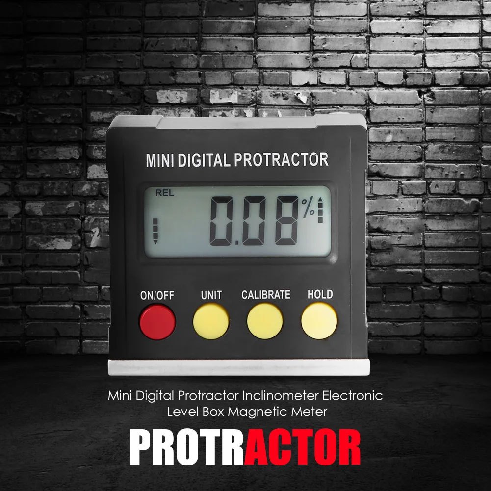 Digital Inclinometer Level Magnet Base Angle Finder  RT01