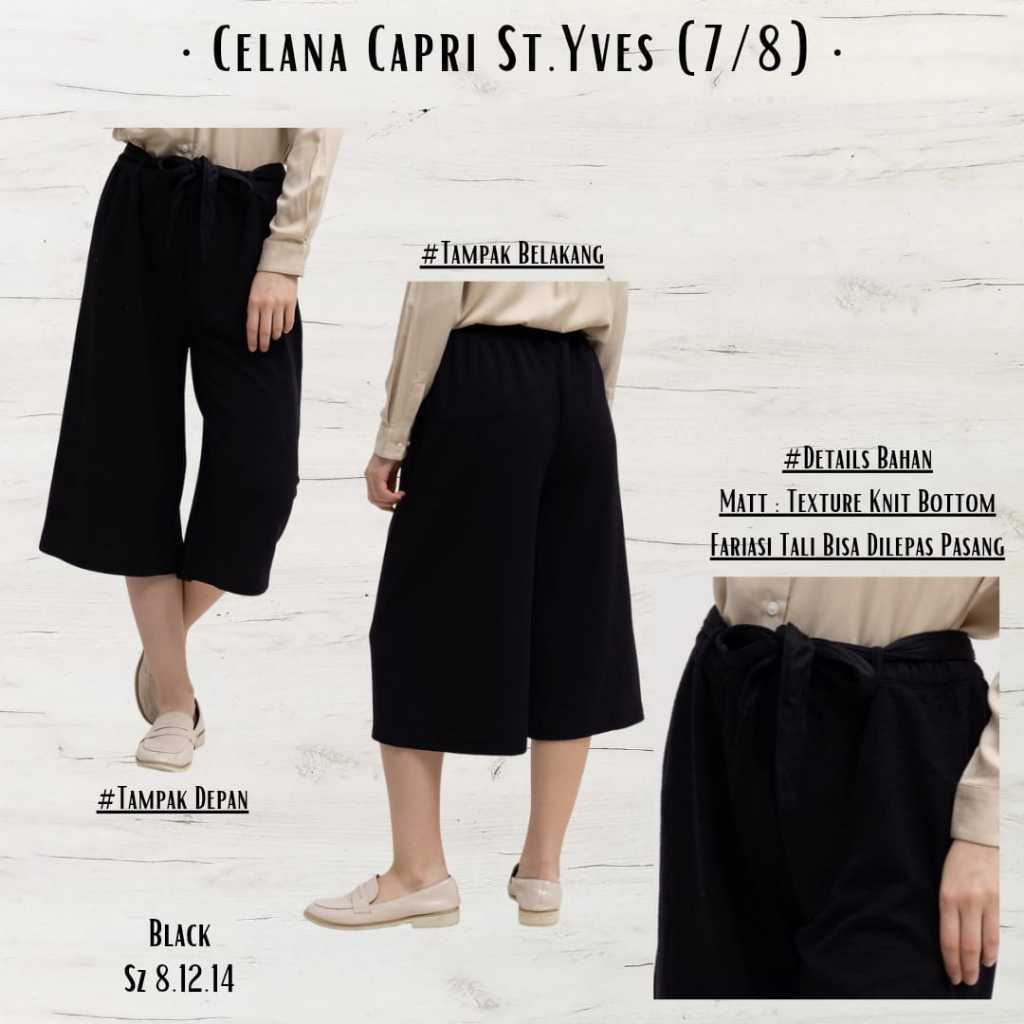 Celana Kulot Capri St.yves