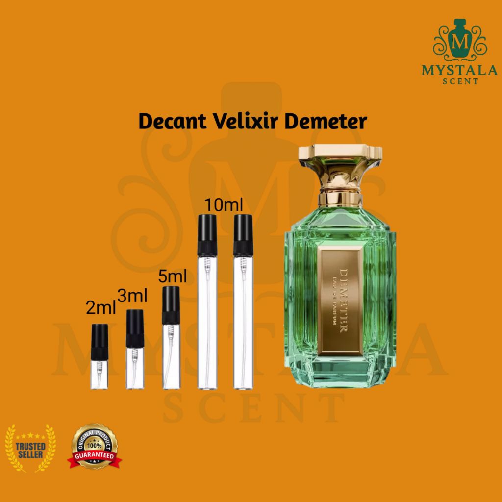[DECANT] Velixir Demeter Eau de Parfum - Parfum pria tahan lama