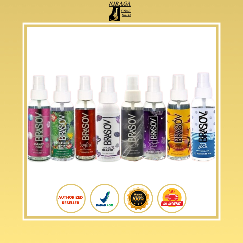 BRASOV Body Mist Cologne 100ml