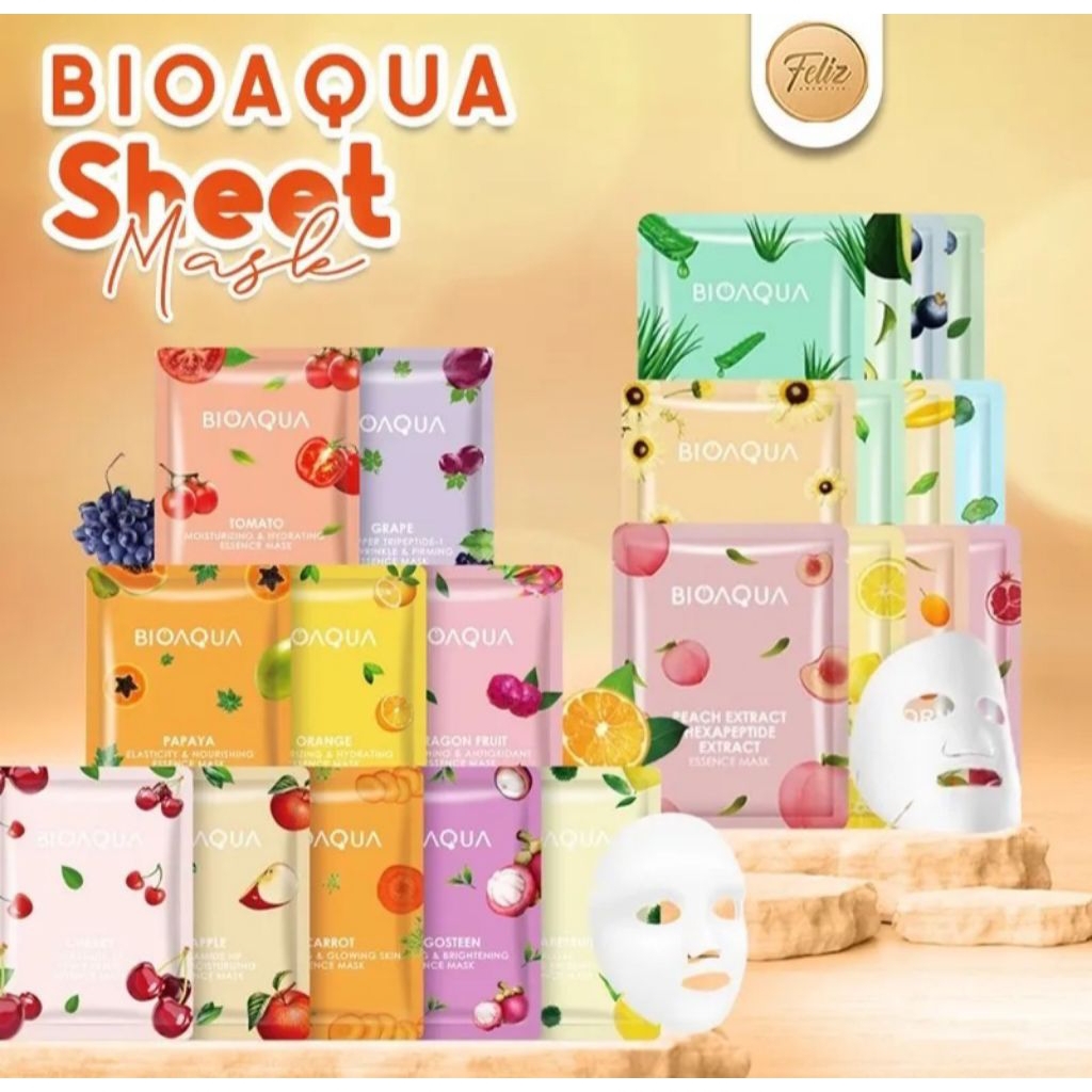 BIOAQUA SHEET MASK 5K/PCS