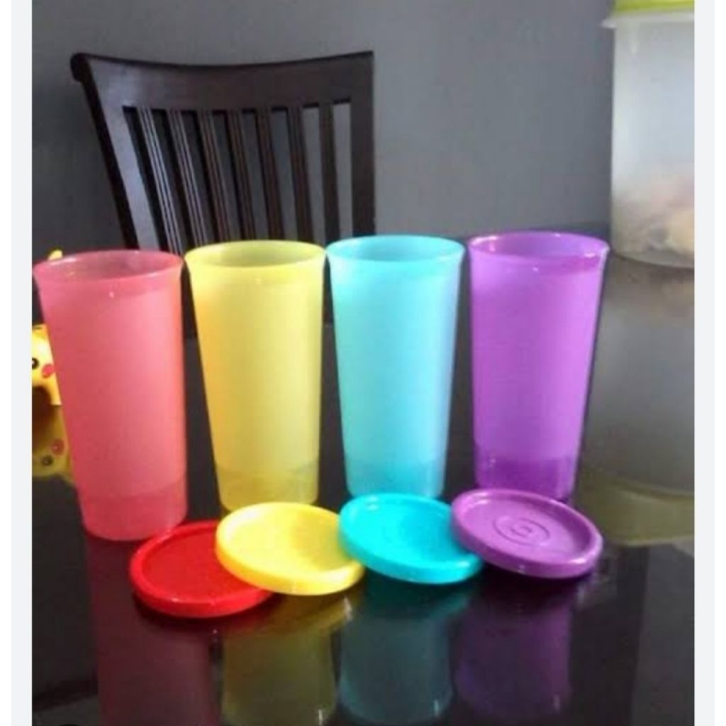 4pcs medium tumbler tupperware