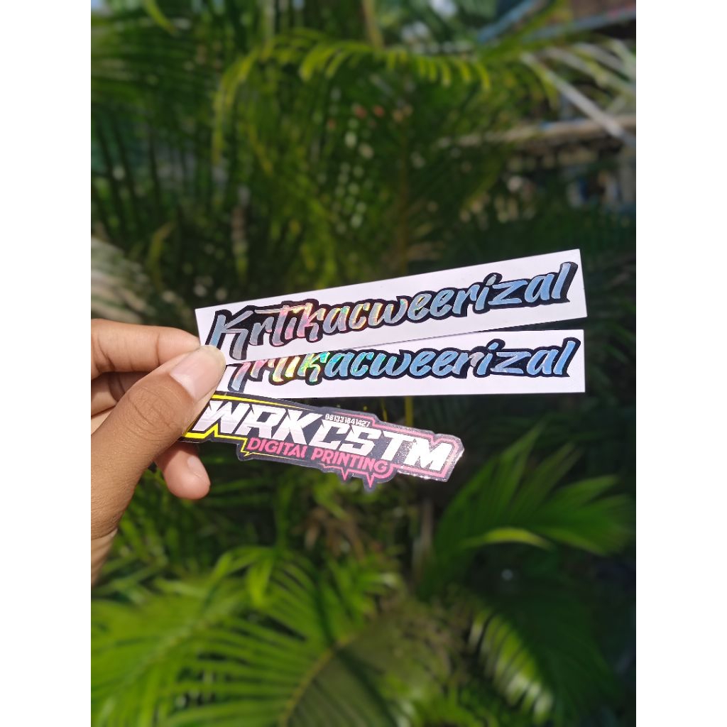 stiker custom