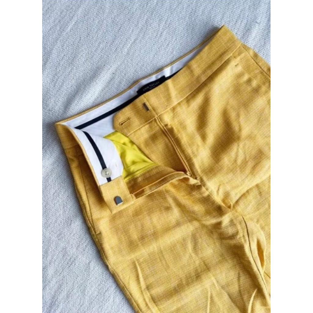 ANN TAY Yellow pants