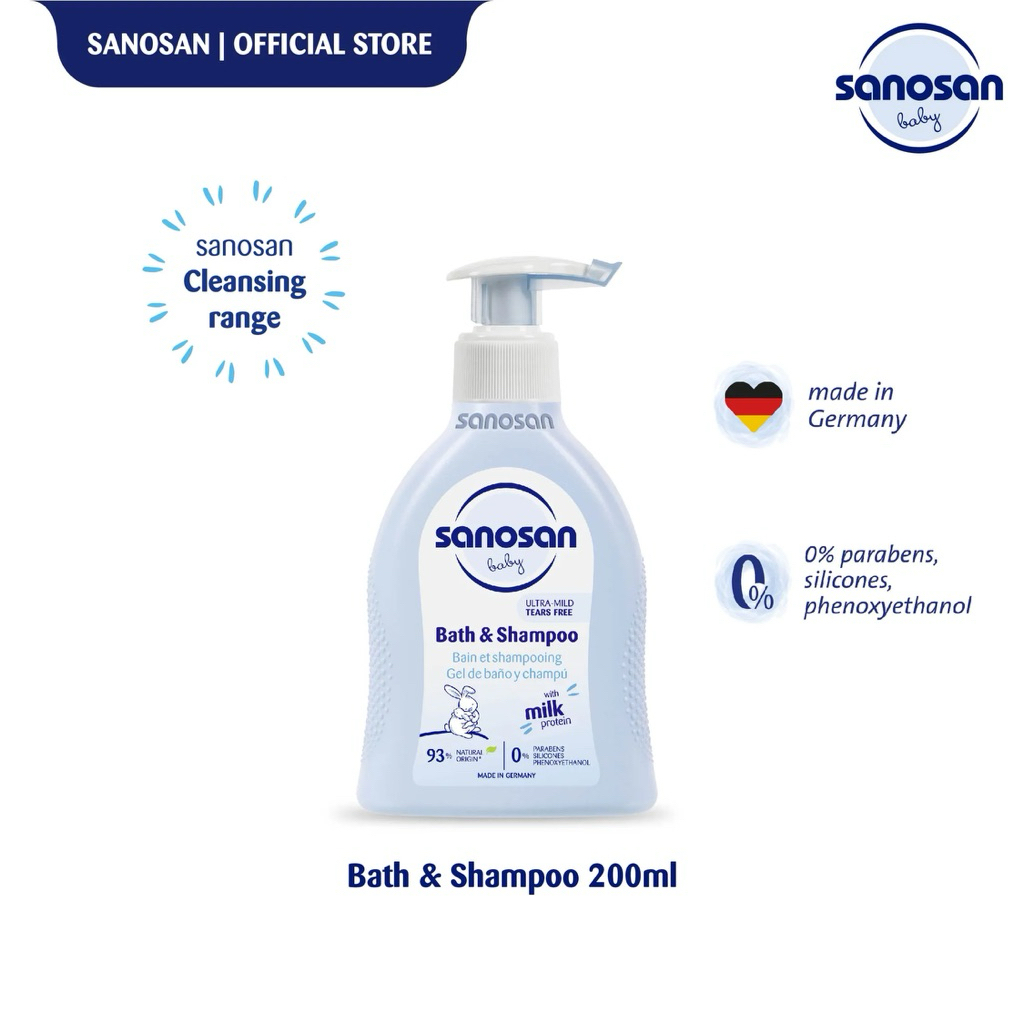 SANOSAN BATH&SHAMPOI 200ml