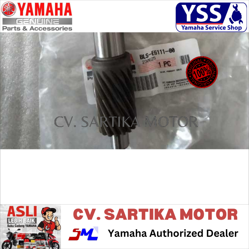 GEAR, PRIMARY DRIVE/NMAX TURBO/BLS-E6111-00
