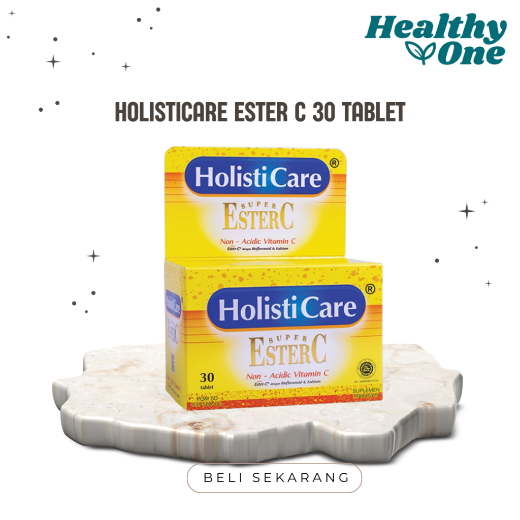 HOLISTICARE SUPER ESTER C 1 BOTOL 30 TABLET