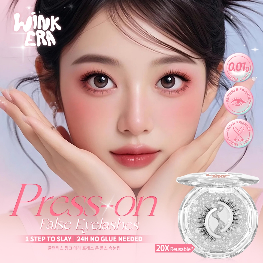 LAMFIX Wink Era Press-On False Eyelashes