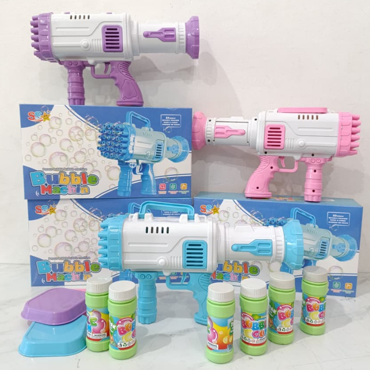 Mainan Bazooka Bubble Machine, SS.1528 (1000263630)