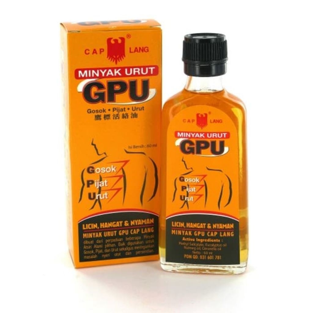 Minyak Urut GPU  Sereh Caplang