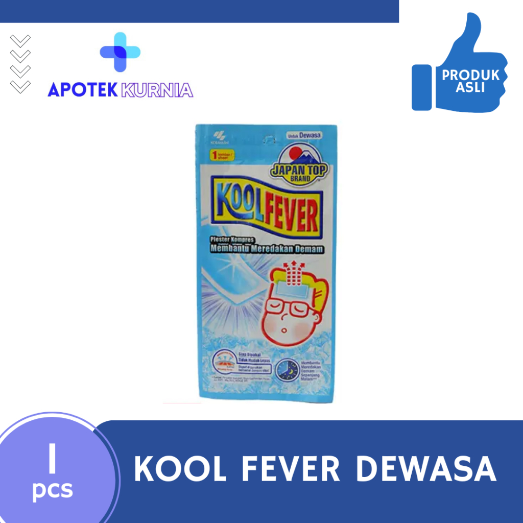 KOOL FEVER DEWASA - 1 PCS