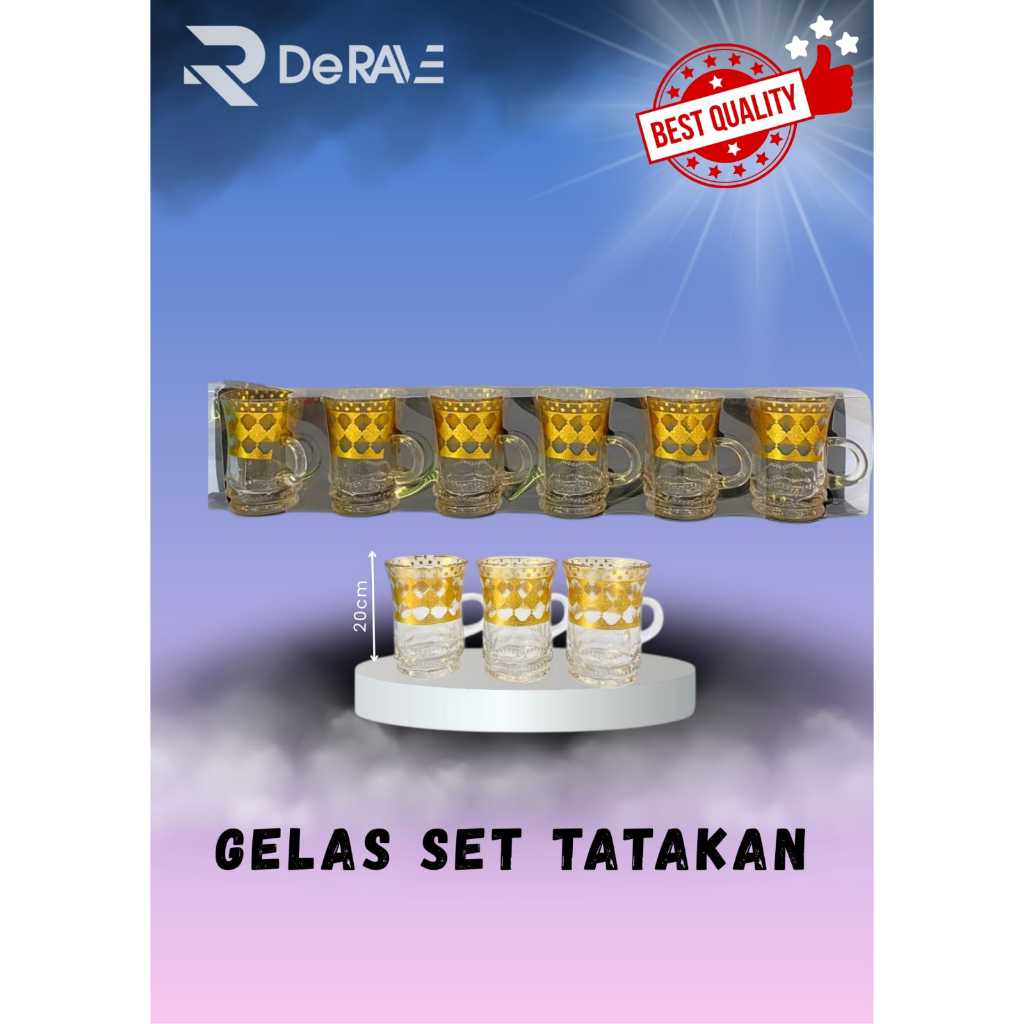 GELAS SET TATAKAN