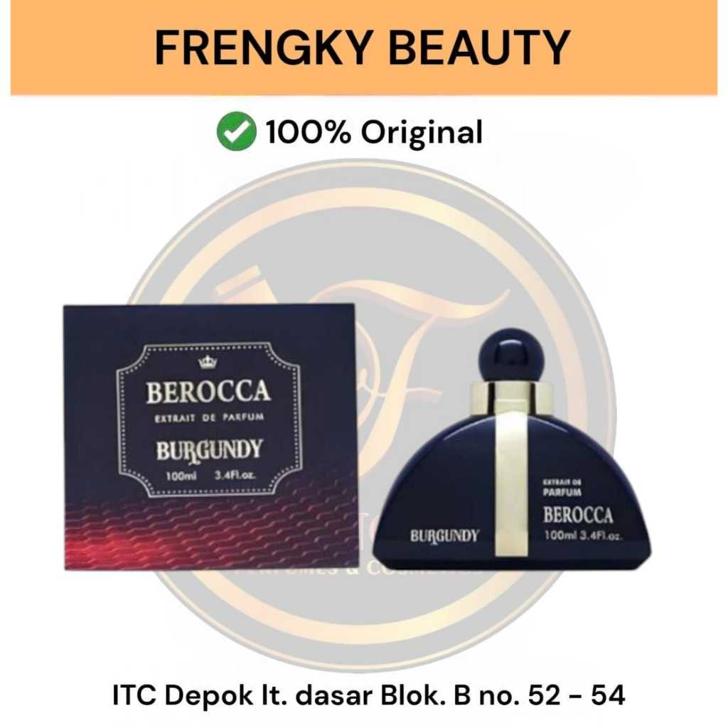 BURGUNDY BEROCCA EXTRAIT DE PARFUM 100 ML