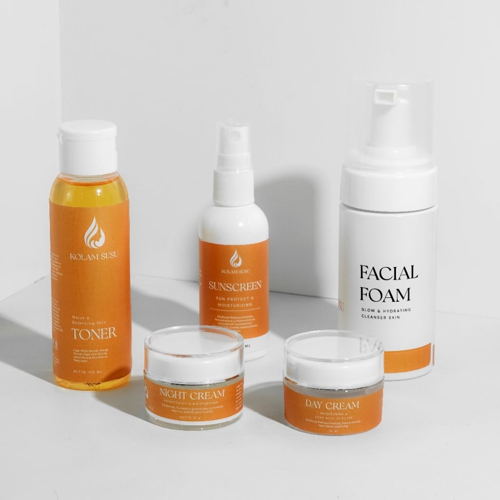 Skincare kolam susu