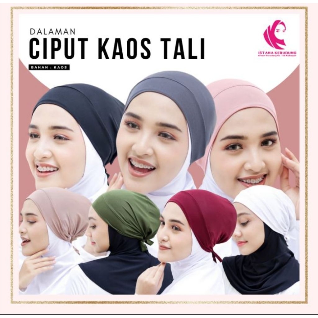 Ciput kaos tali