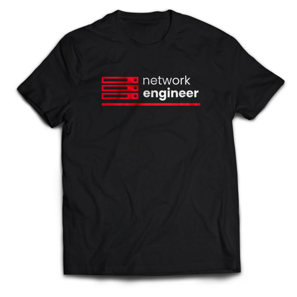 KAOS TSHIRT NETWORK ENGINEER//TSHIRT NEW